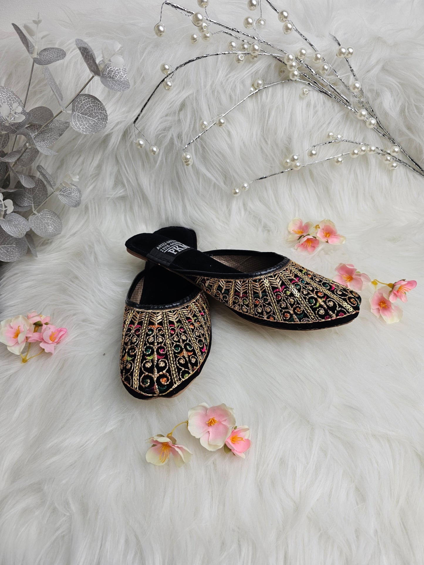 Fatiisa's New Backless Khussa for Ladies U.K from 3-8 Shoes Women Footwear Girl Sandal