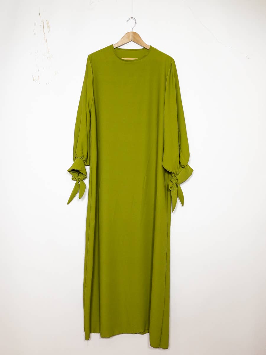 Medina silk abaya dress 2378pk