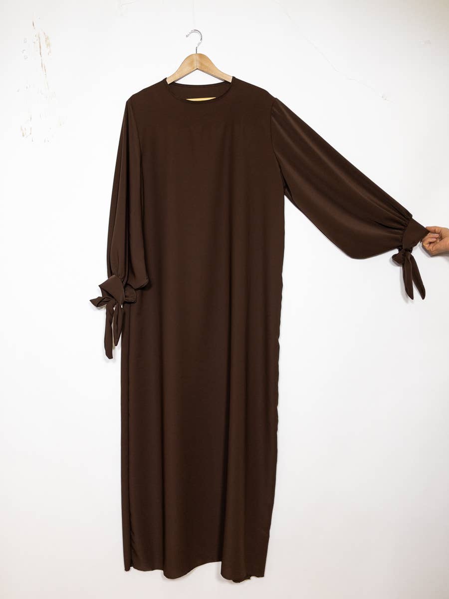 Medina silk abaya dress 2378pk
