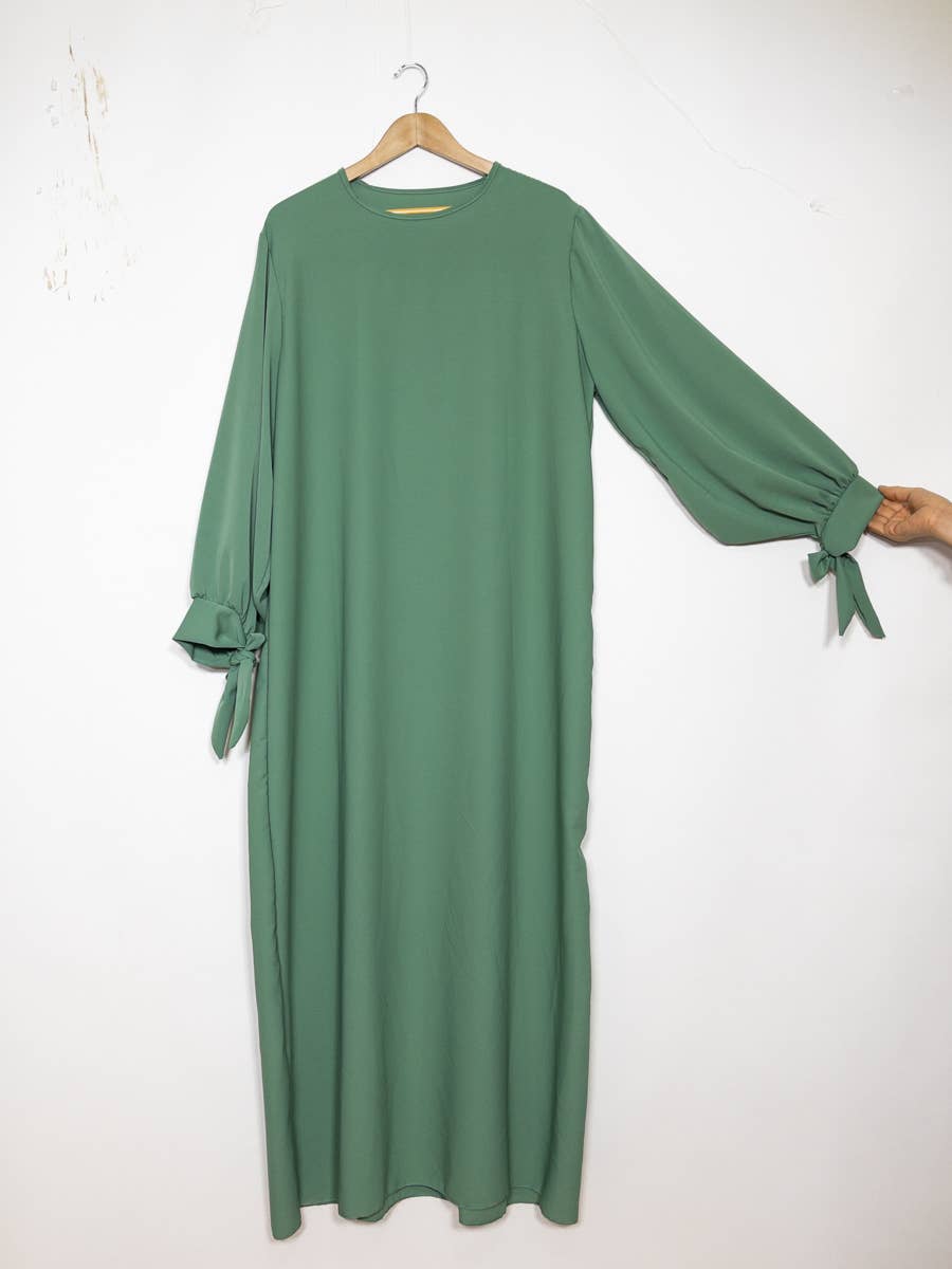 Medina silk abaya dress 2378pk