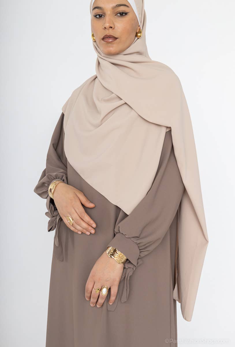 Medina silk abaya dress 2378pk
