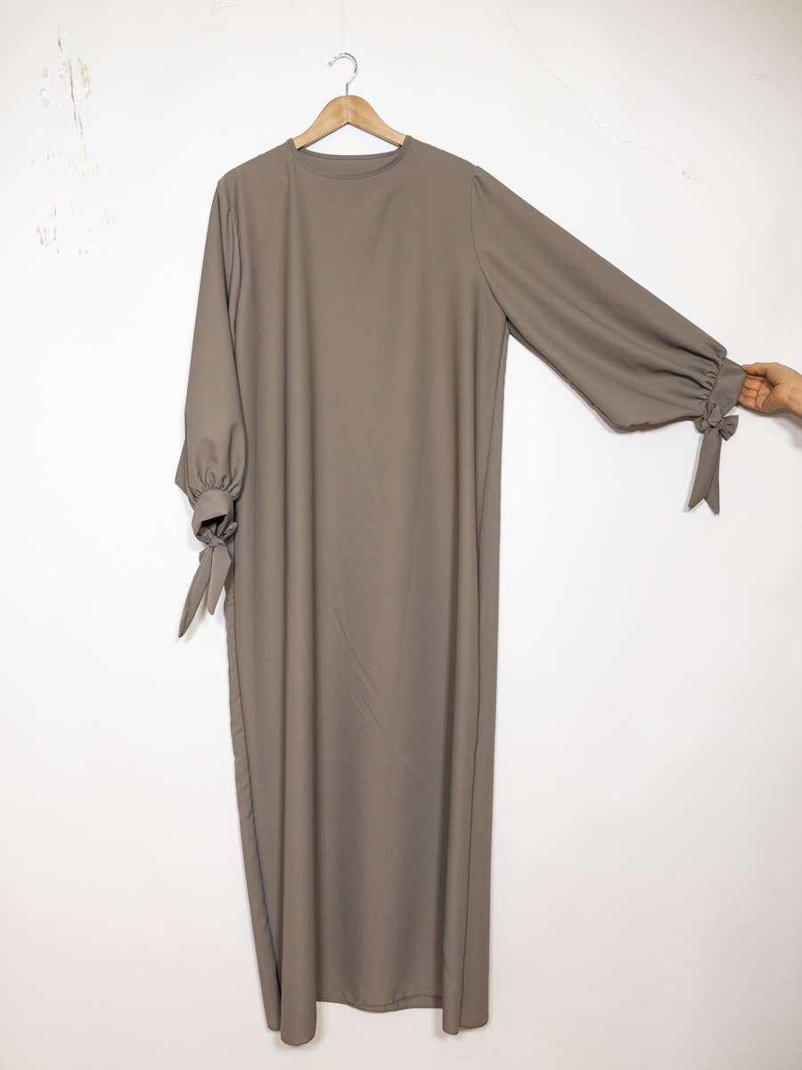 Medina silk abaya dress 2378pk