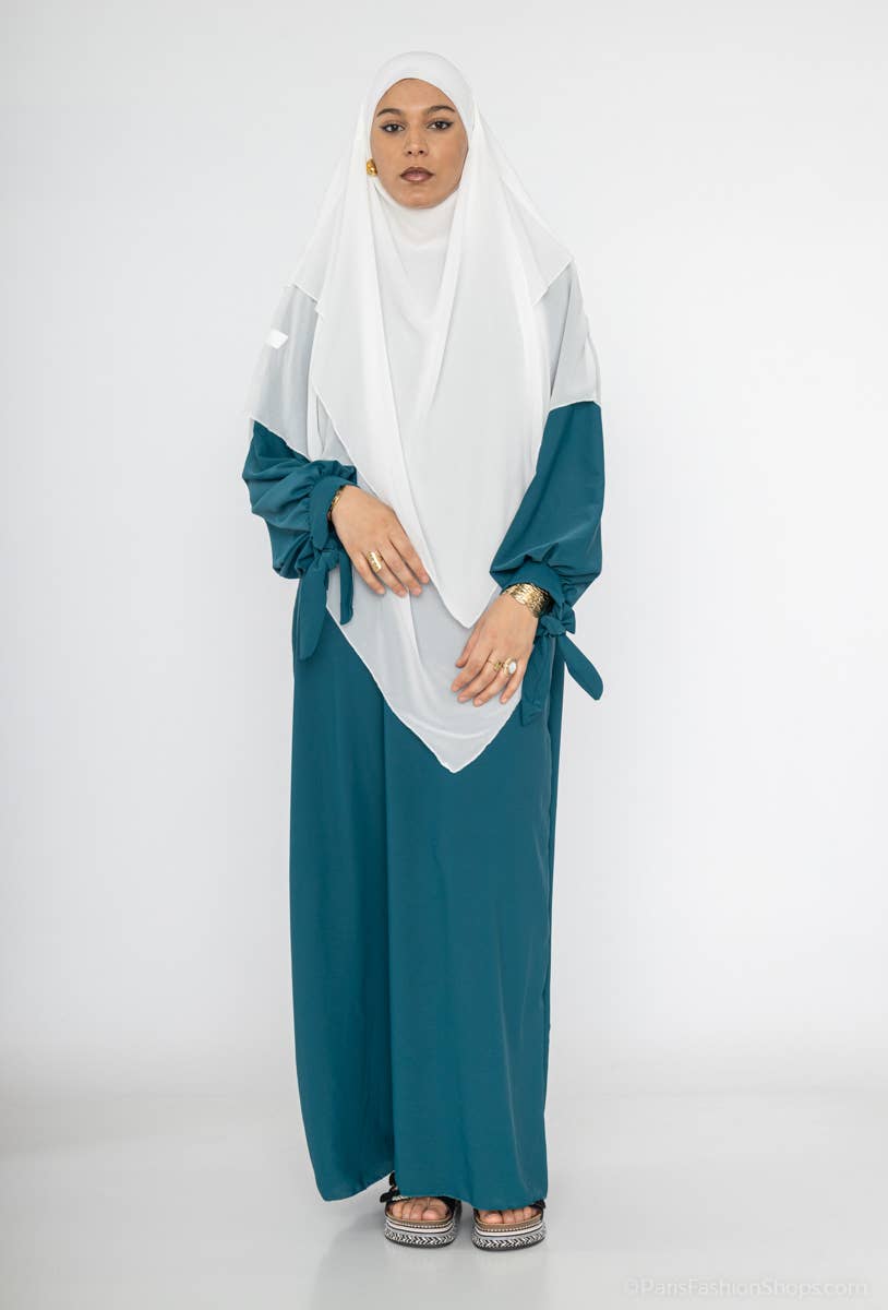 Medina silk abaya dress 2378pk