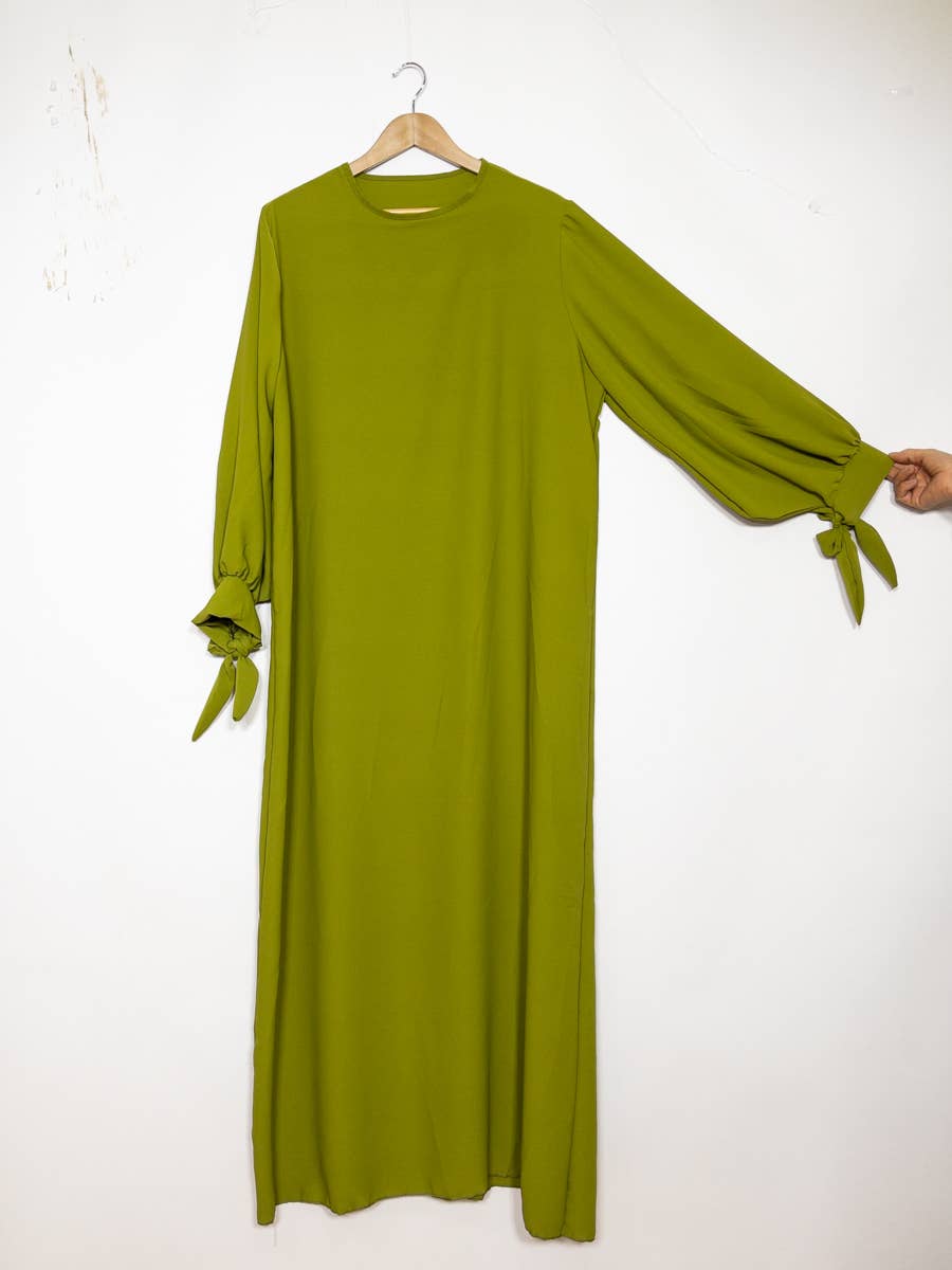 Medina silk abaya dress 2378pk