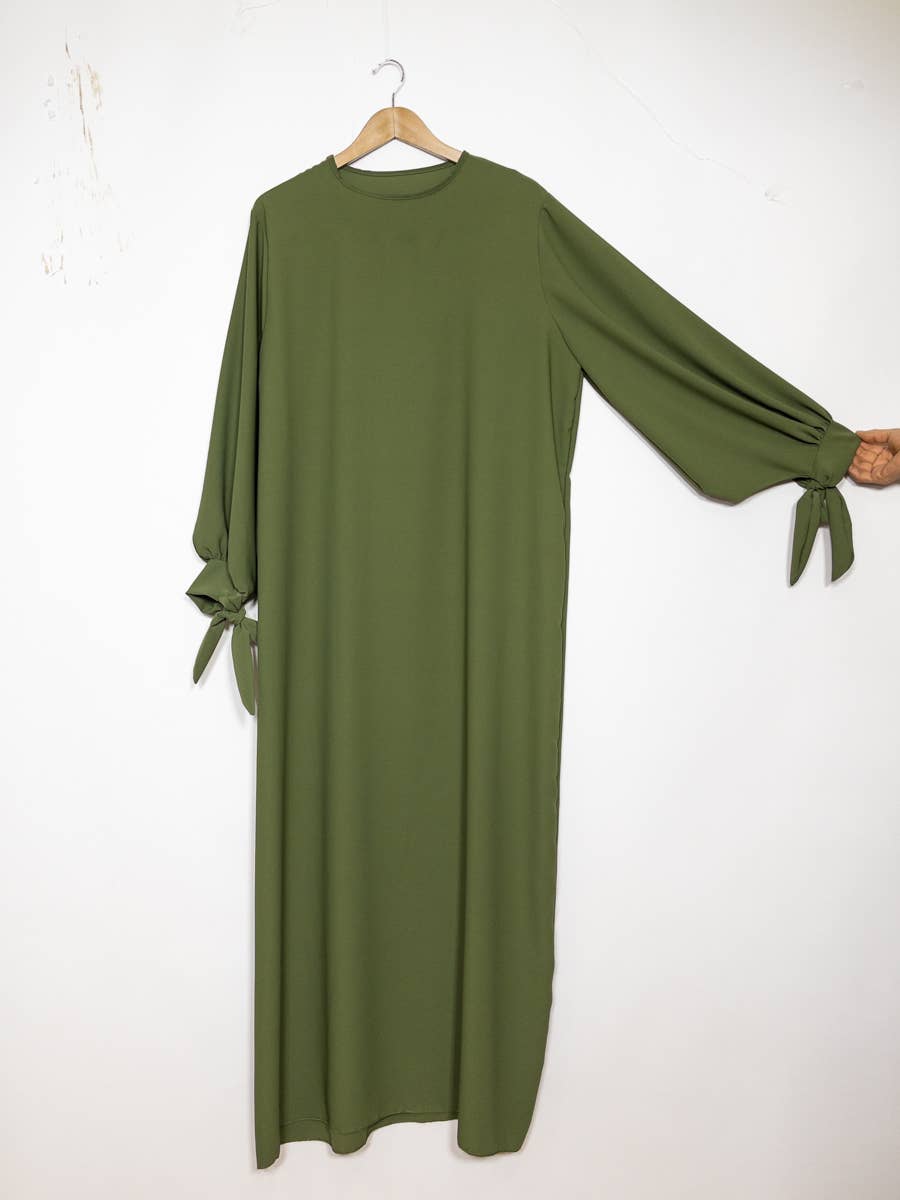 Medina silk abaya dress 2378pk