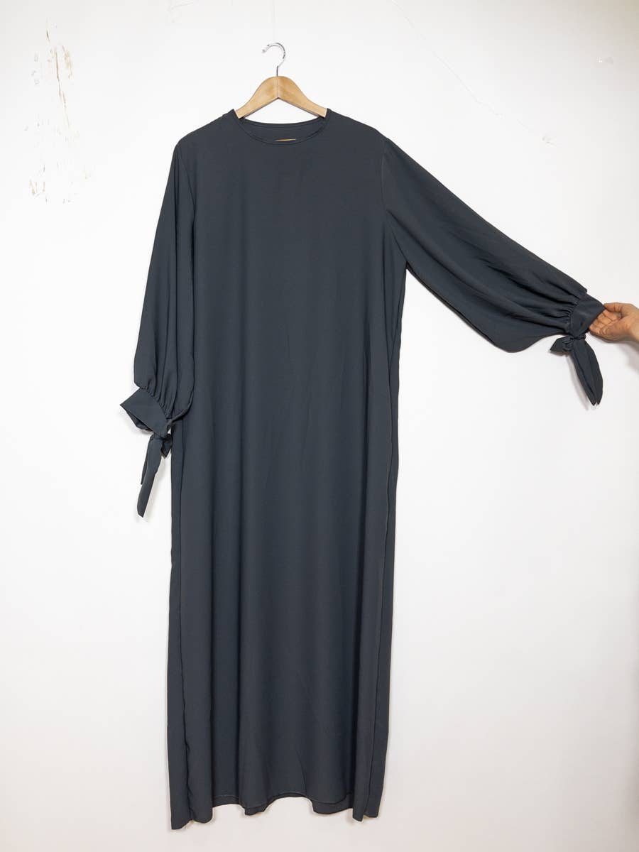 Medina silk abaya dress 2378pk