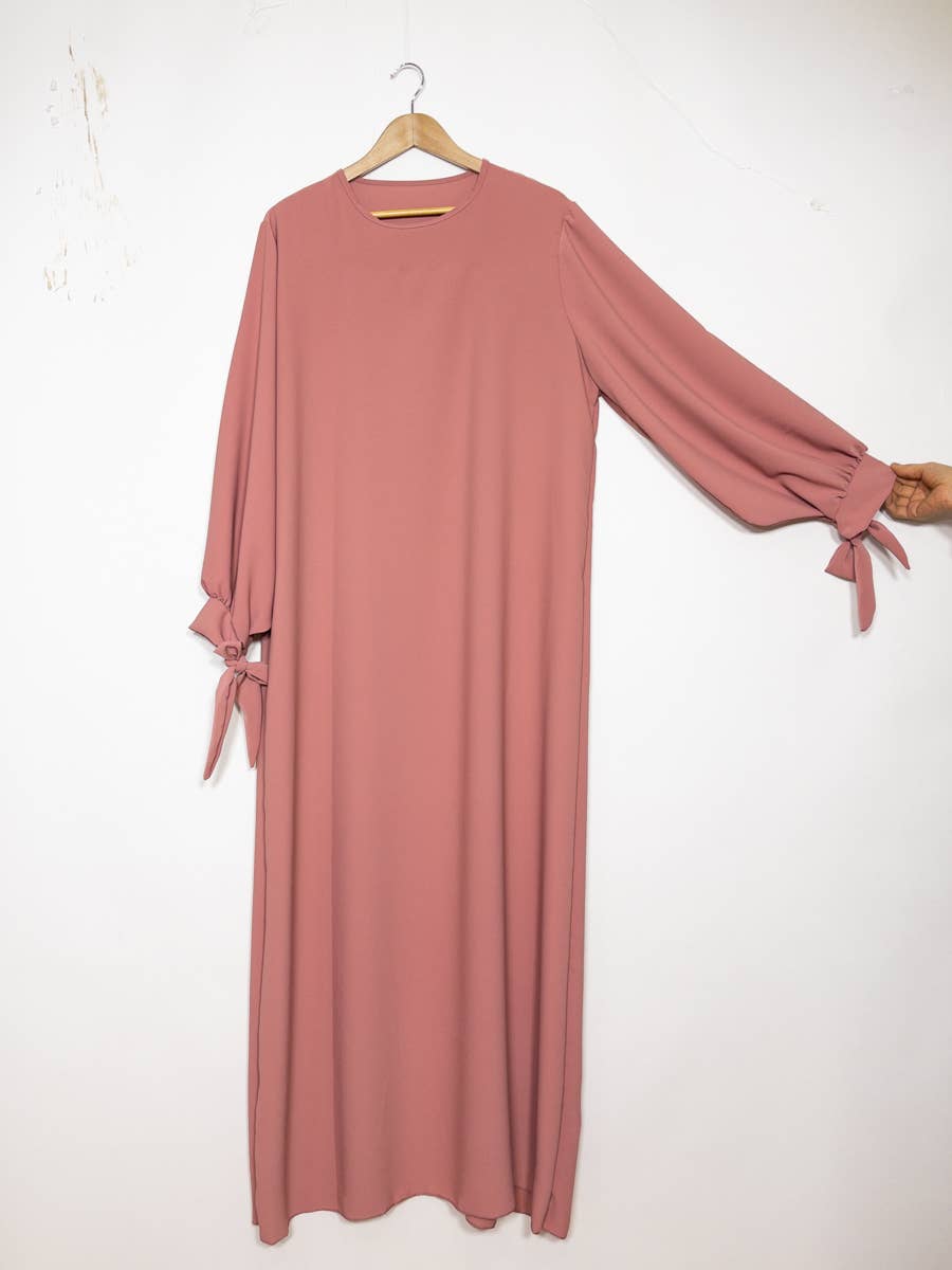 Medina silk abaya dress 2378pk