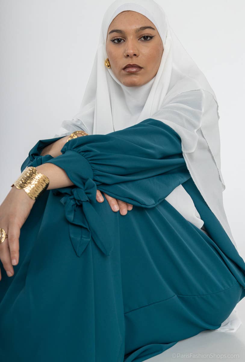 Medina silk abaya dress 2378pk
