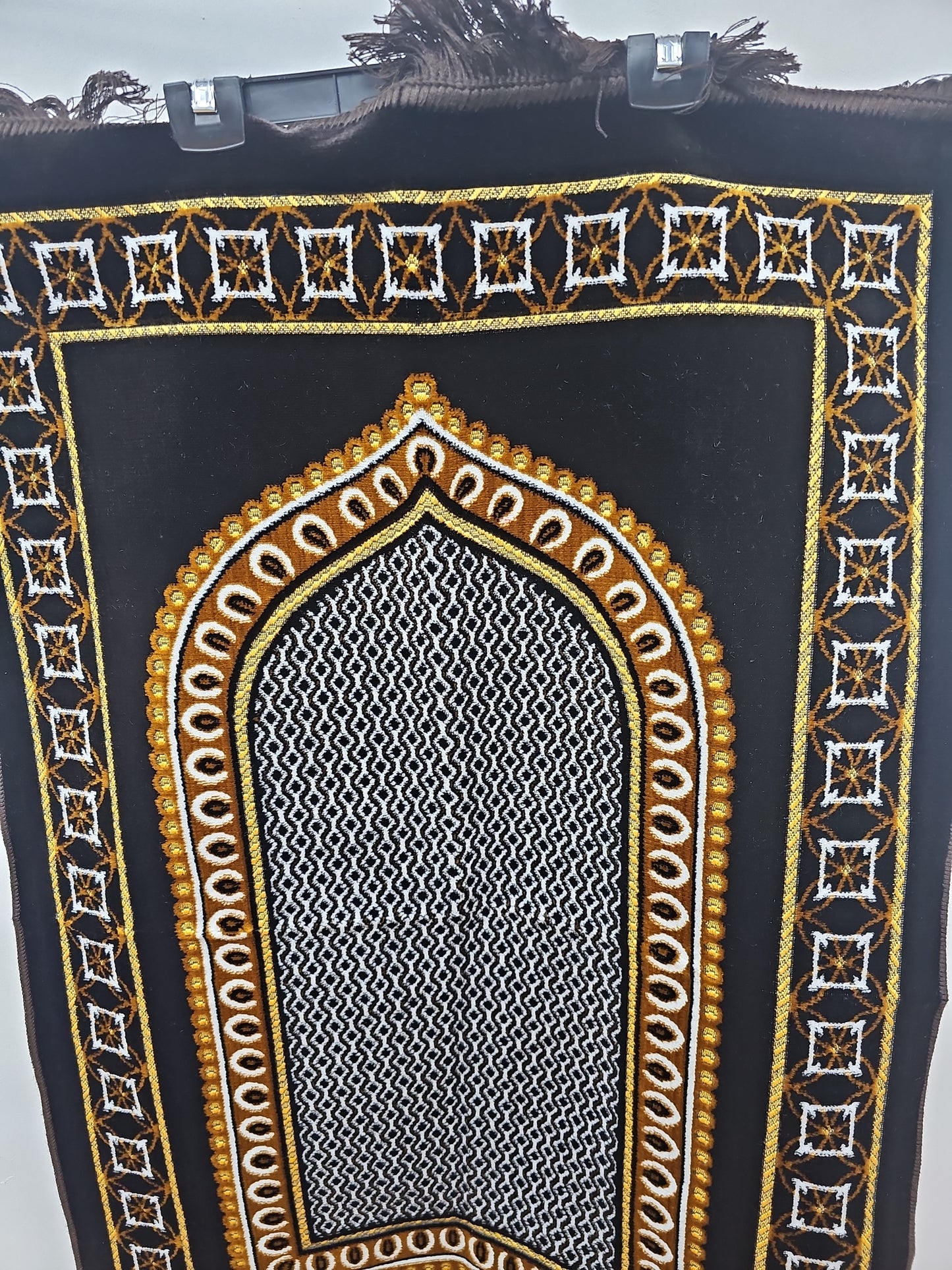 Classic Islamic Prayer Mat - Rug Janamaz 9 Designs Unisex Soft Durable Style Comfortable Travel Friendly