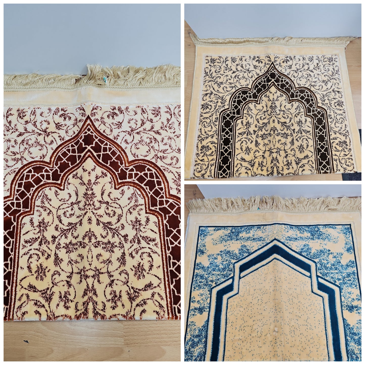 Luxury High-Quality Islamic Prayer Mat Comfortable Durable Long-Lasting Design for Enhanced Prayer Experience