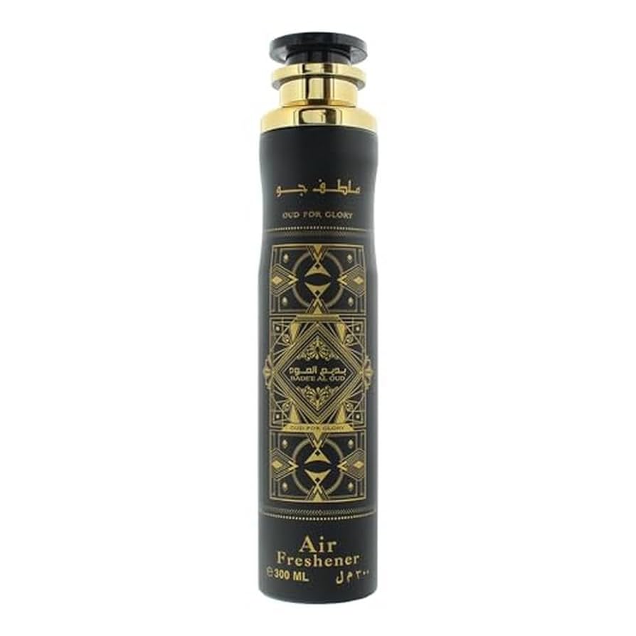 Lattafa Bade’e Al Oud (Oud for Glory) Air Freshener 300ml – Luxury Room & Car Spray