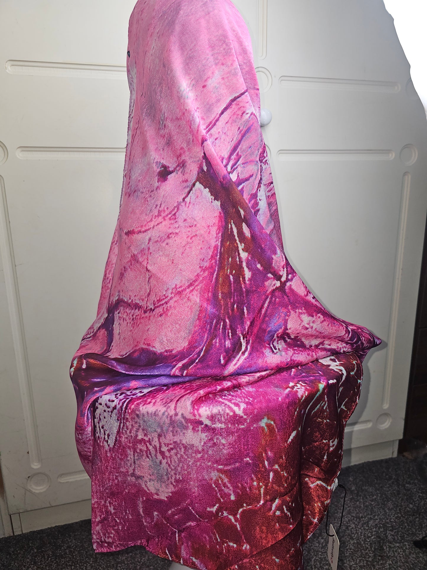 Water Print Silk Scarves