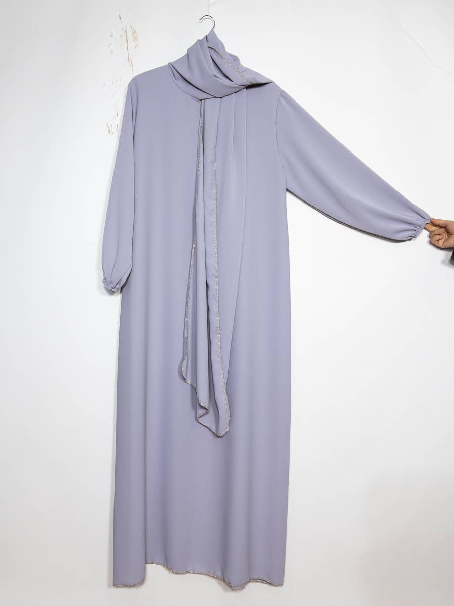 Medina silk abaya for women
