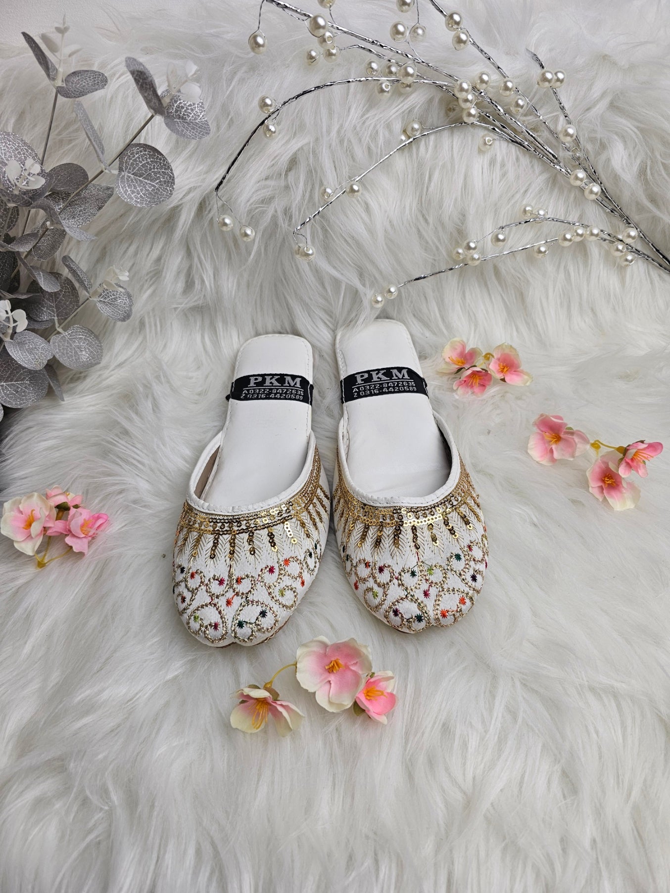 Fatiisa's New Backless Khussa for Ladies U.K from 3-8 Shoes Women Footwear Girl Sandal