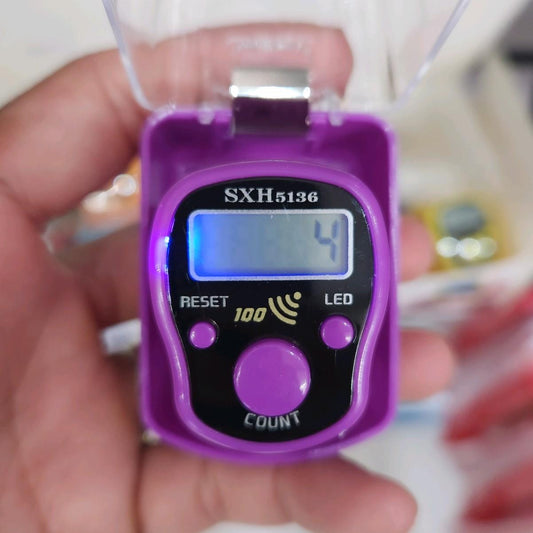 LED Finger counter tasbeeh