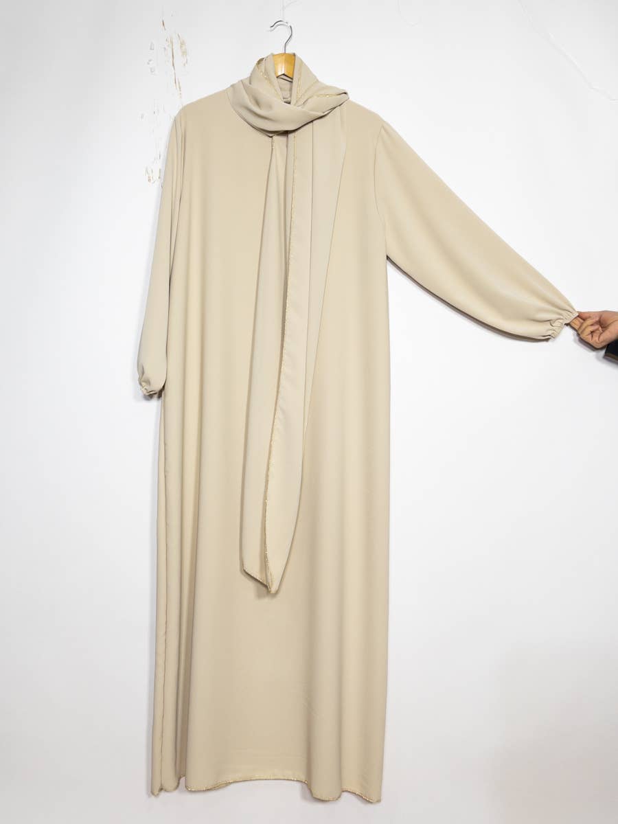 Medina silk abaya for women