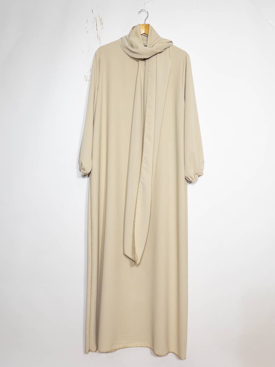Medina silk abaya for women