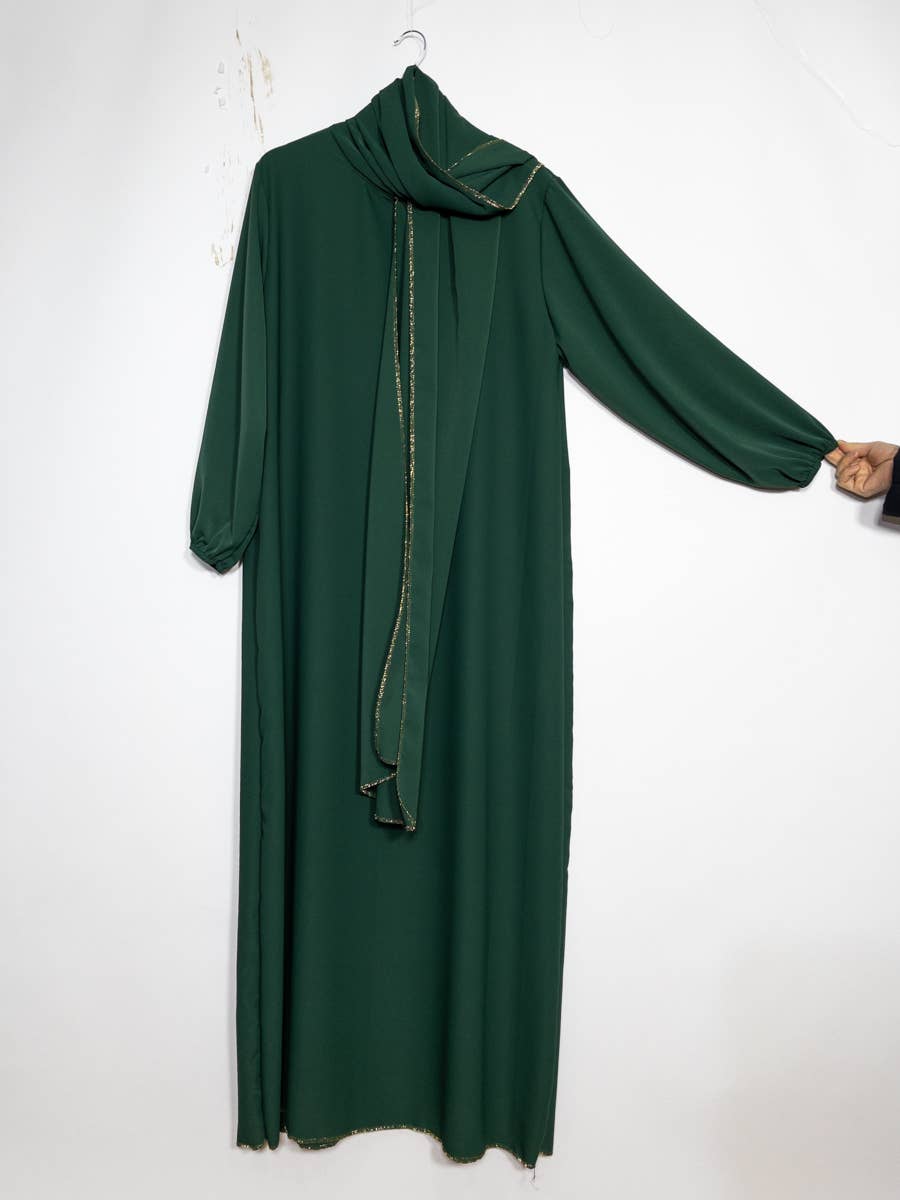 Medina silk abaya for women