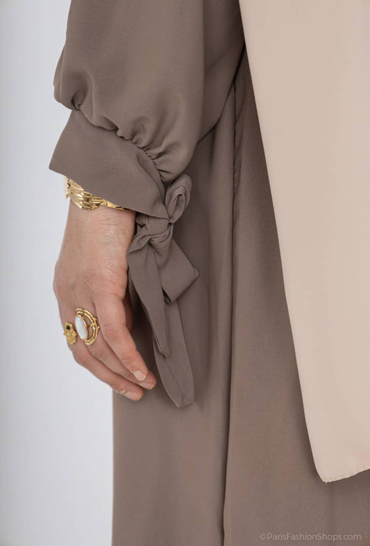 Medina silk abaya dress 2378pk