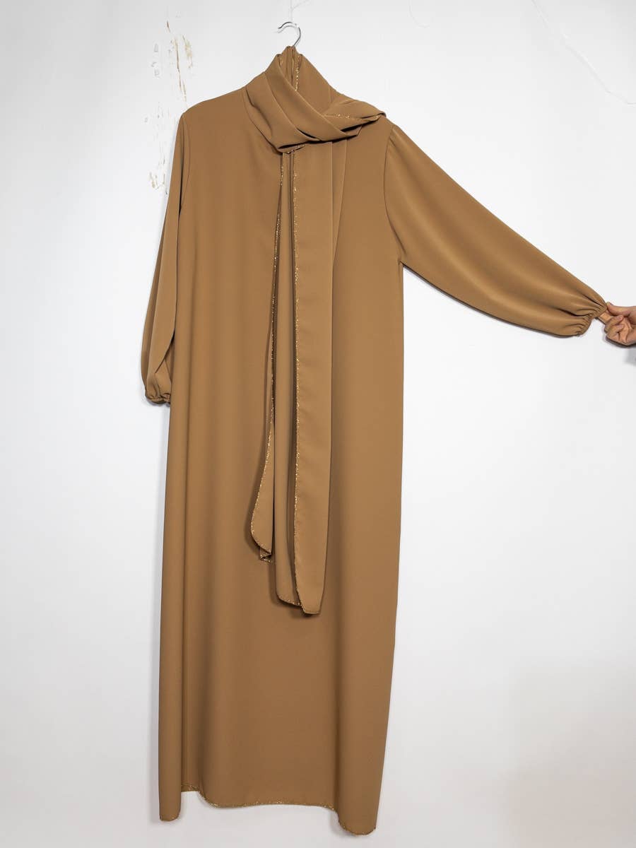 Medina silk abaya for women
