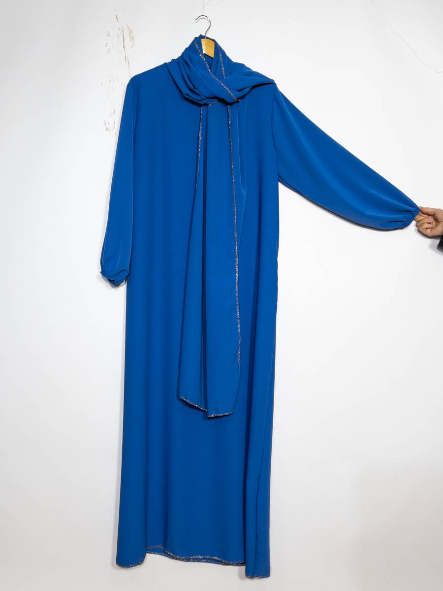 Medina silk abaya for women