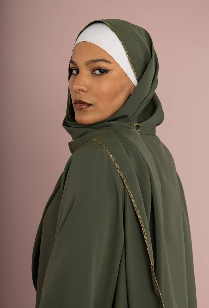 Medina silk abaya for women