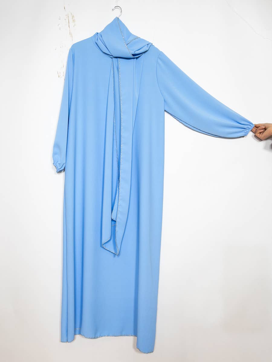 Medina silk abaya for women
