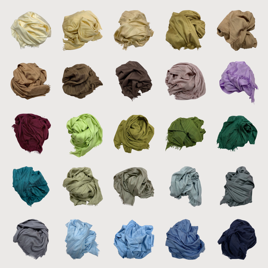 Pure Modal Plain Scarf -  Colours