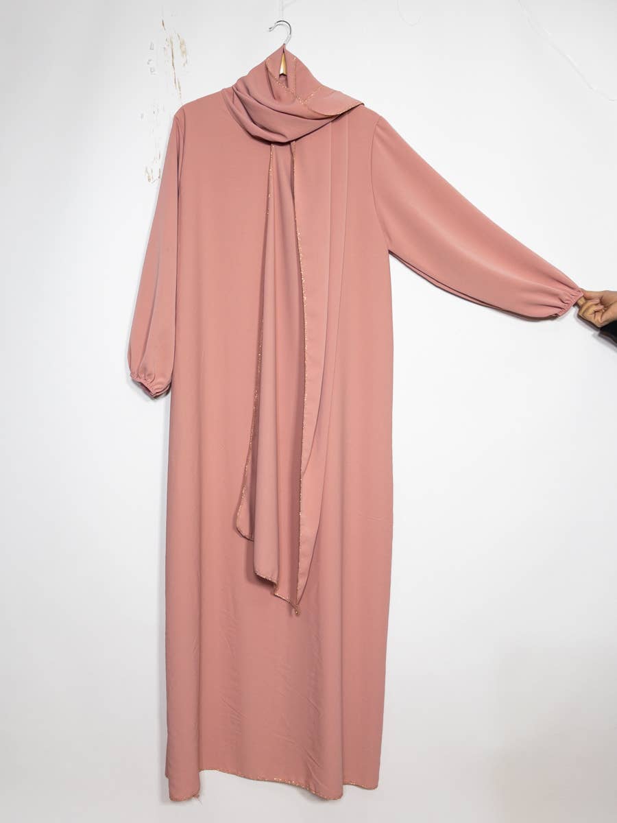 Medina silk abaya for women