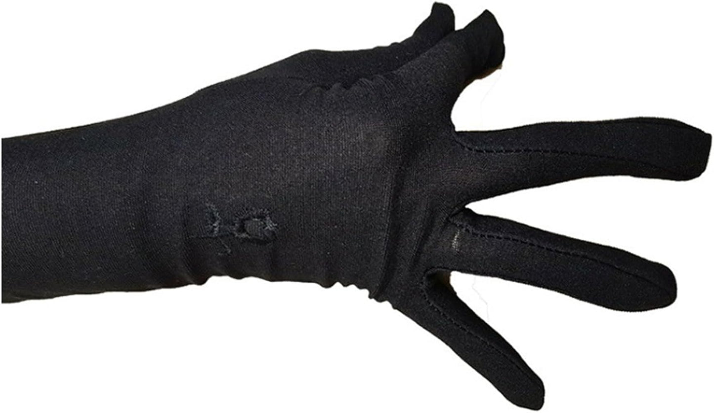 Premium Black Modest Islamic Gloves