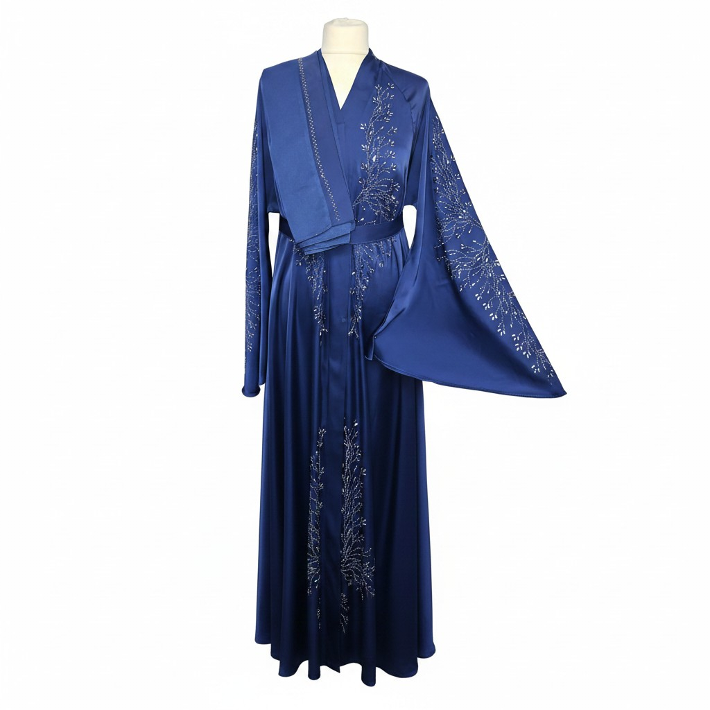 Fatiisa Noor Elegant Beaded Abaya