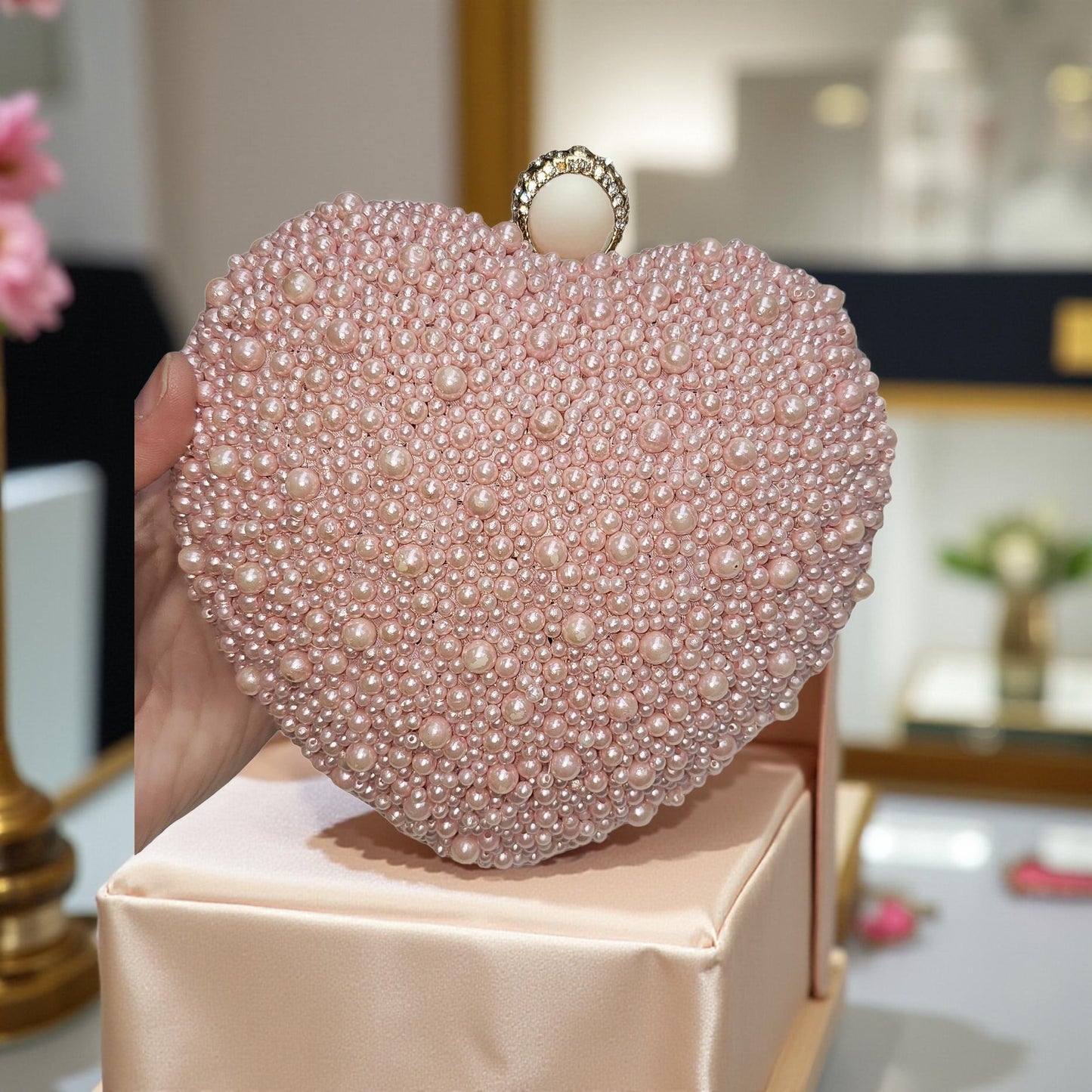 Party Wear Ladies Hand Clutch