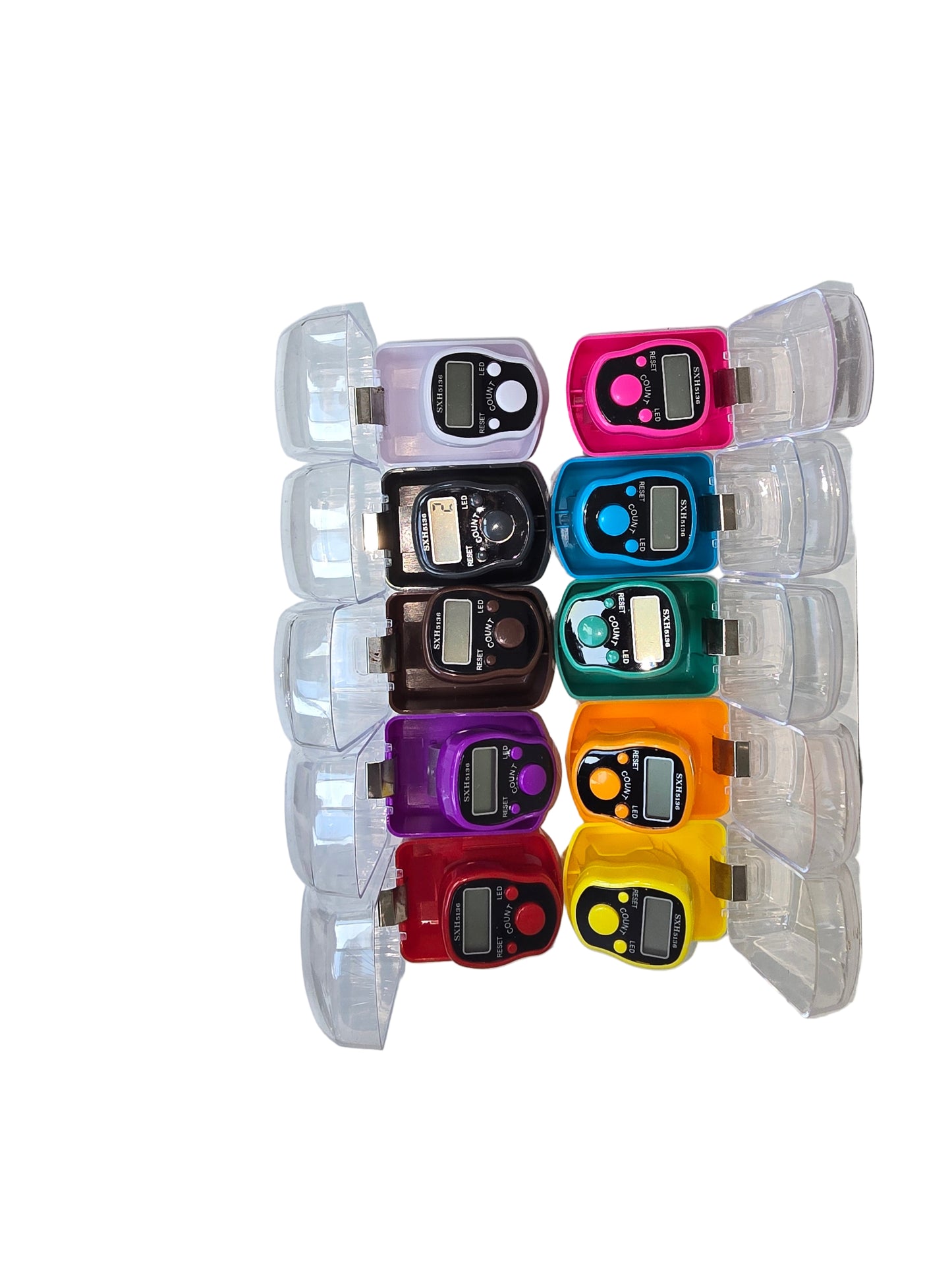 Digital Tally Counter with LED Light (Random Colour)