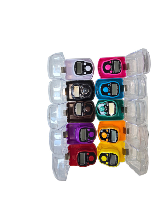 Digital Tally Counter with LED Light (Random Colour)