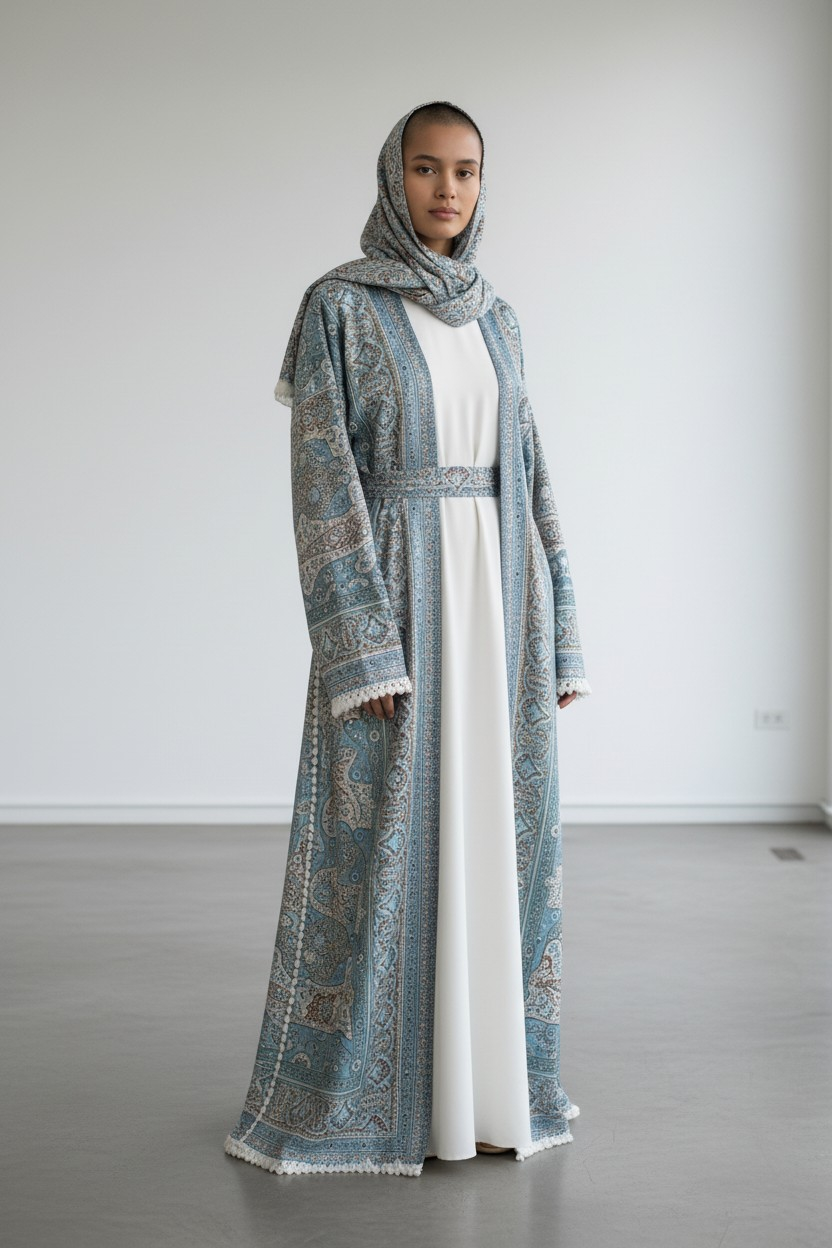 Pashmina 4PC Abaya