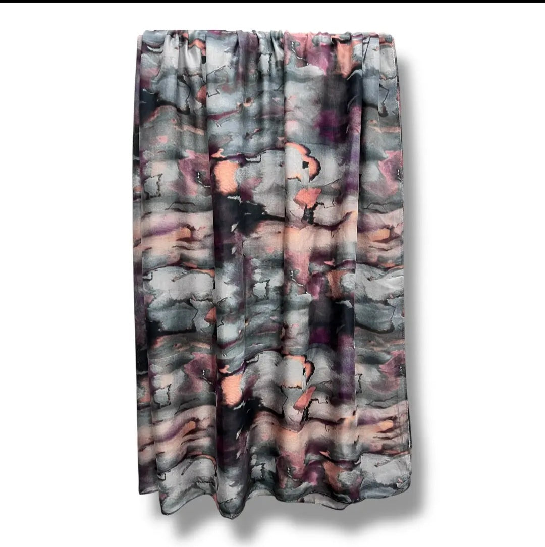 Water colour Floral Print Modal Hijabs