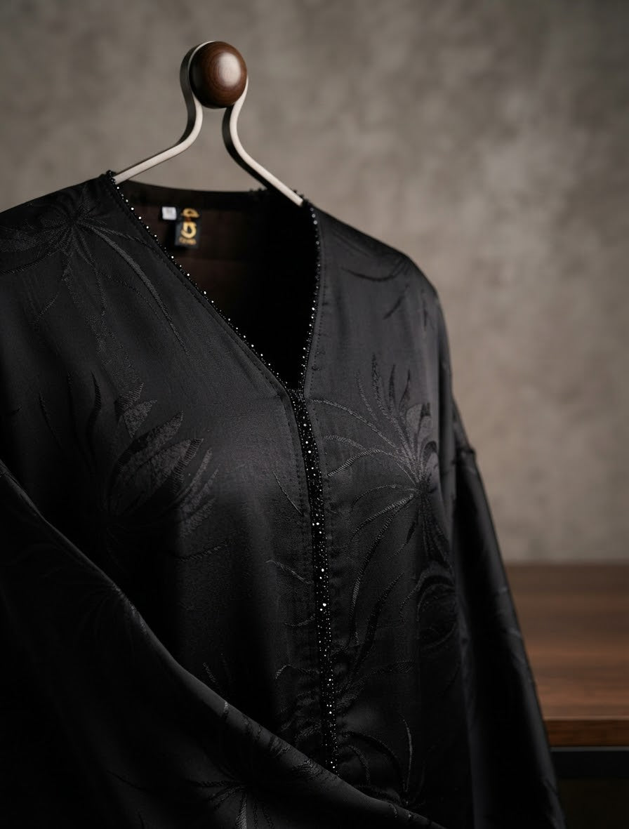 Fatiisa Dream Abaya Jacquard Abaya Elegant Modest Wear