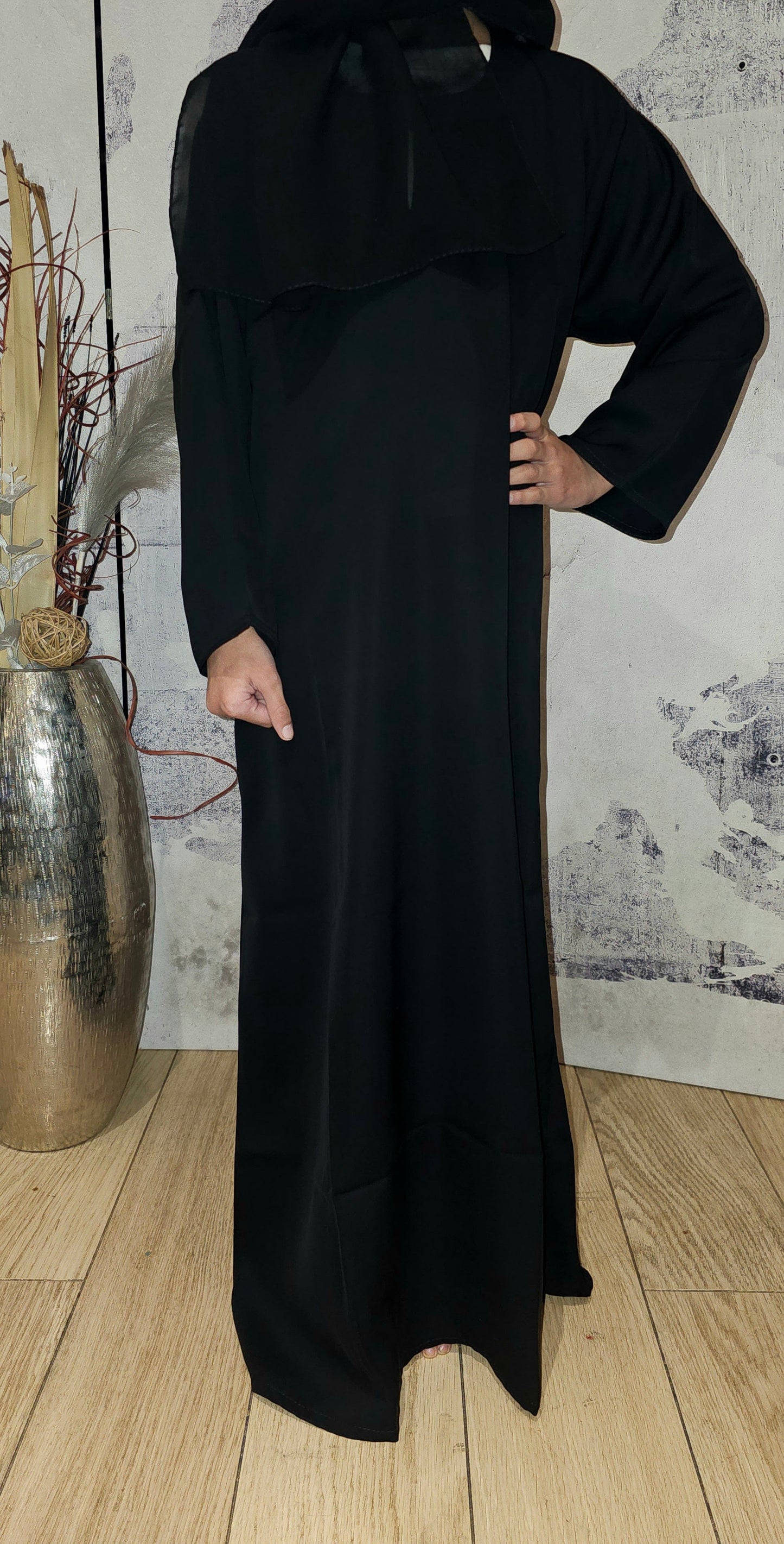 Girls Premium Nadia Abaya + Matching Scarf