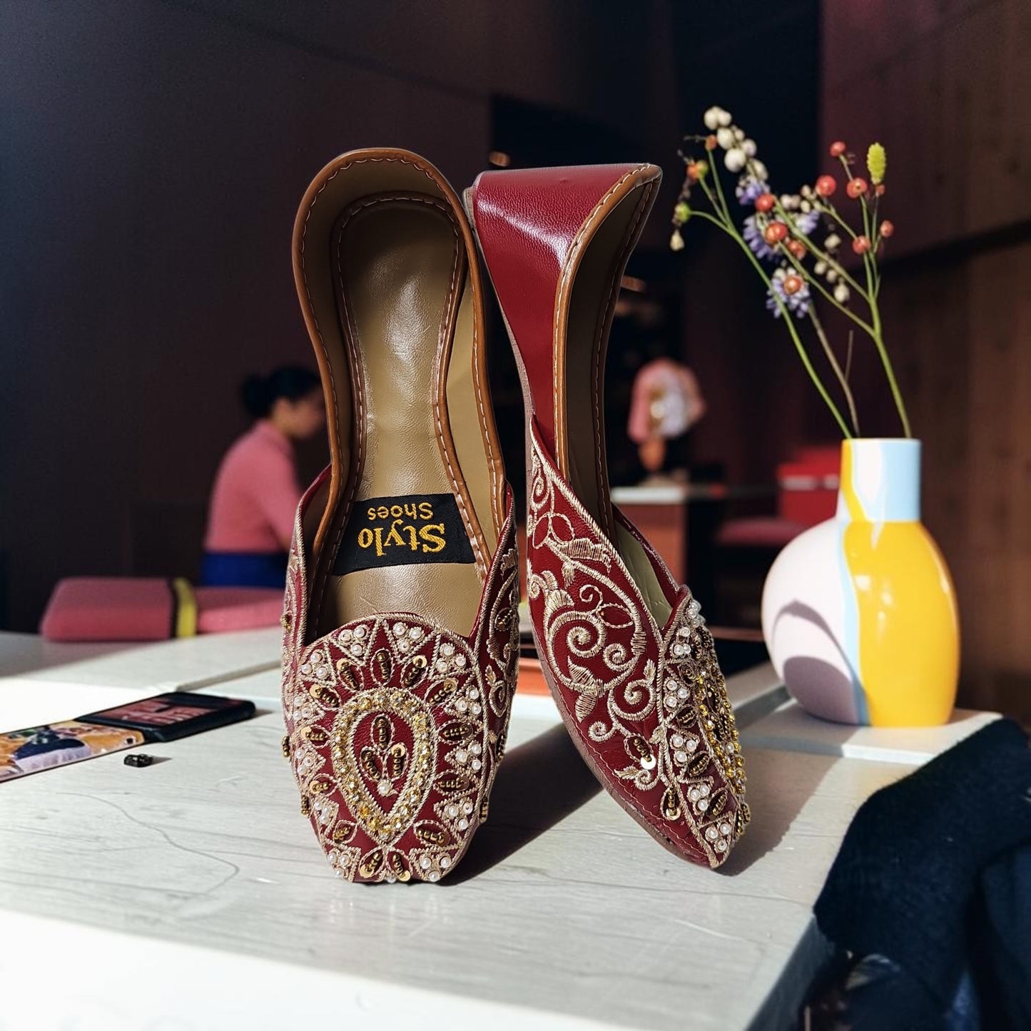 Elegant Women’s Traditional Khussa – Comfortable & Stylish