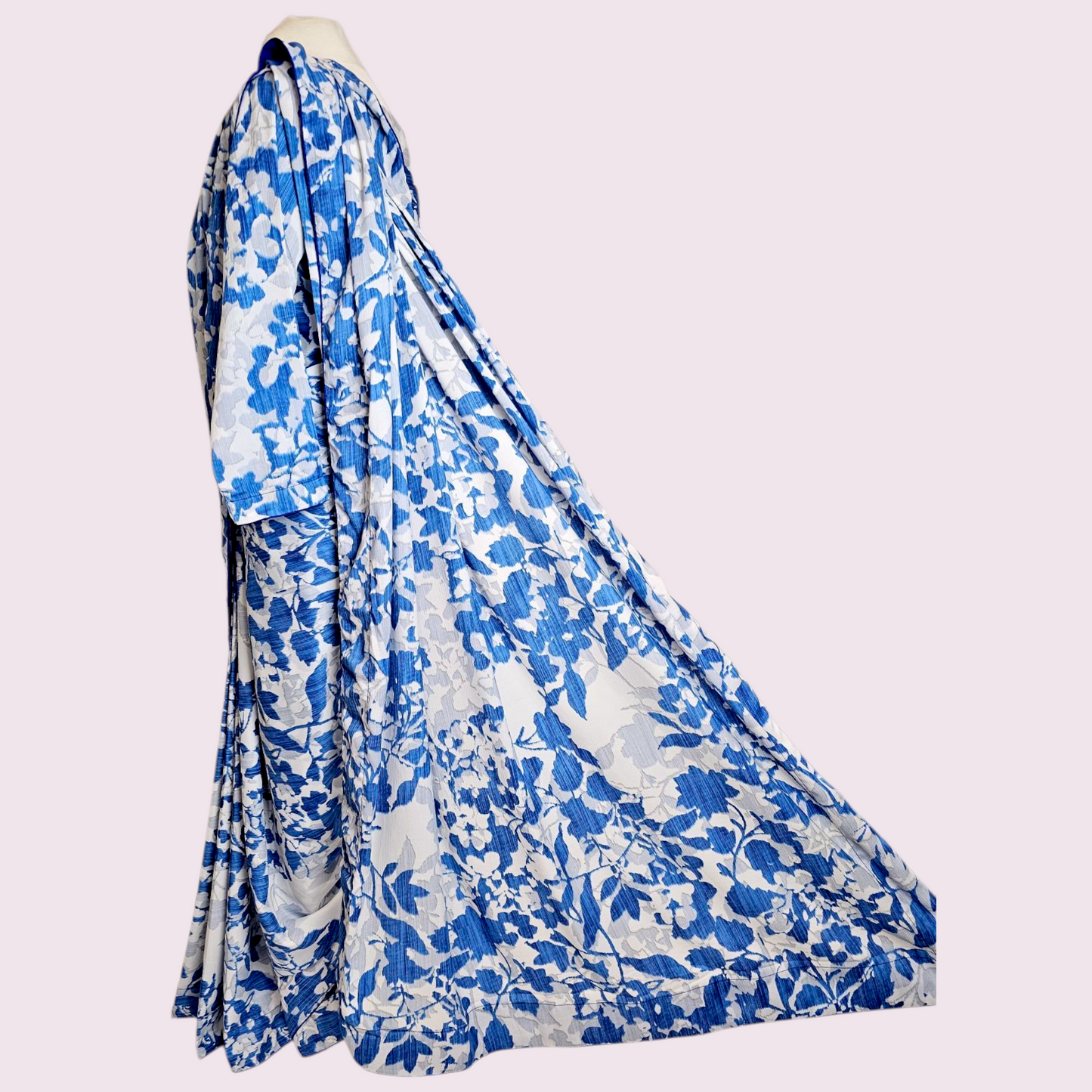Printed satin Ready-Made saree