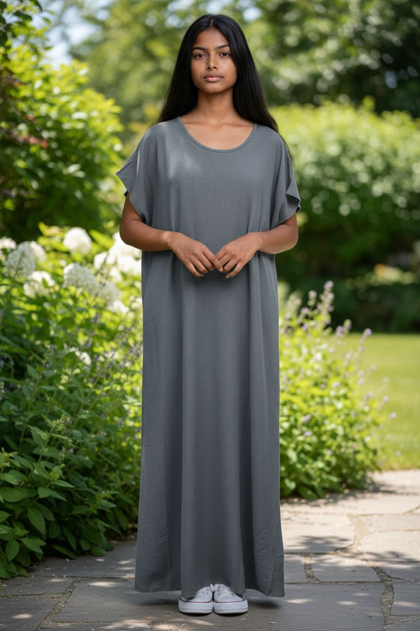 Fatiisa's Abaya Inner slip dress Dubai Plain Casual Comfort Comfortable Islamic