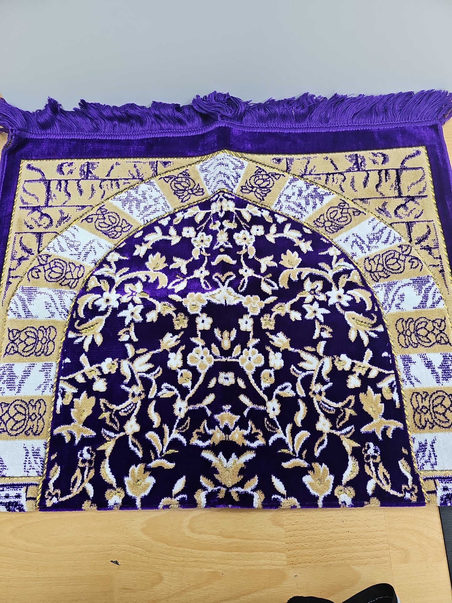 Classic Islamic Prayer Mat - Rug Janamaz 9 Designs Unisex Soft Durable Style Comfortable Travel Friendly