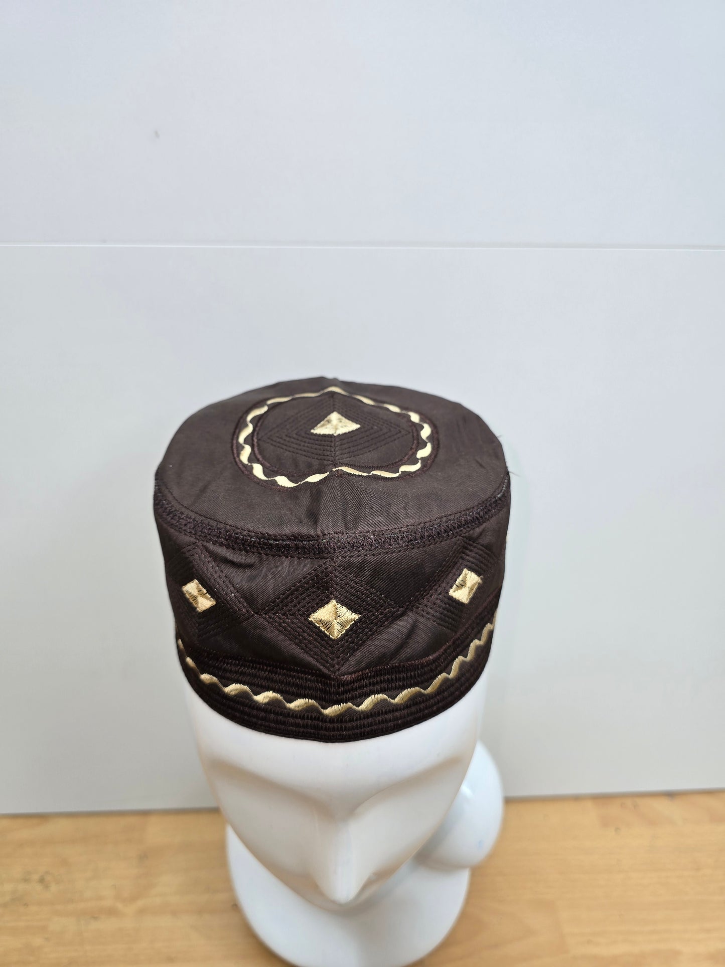 Men Islamic Skull Topi / Hat For Prayer Hat