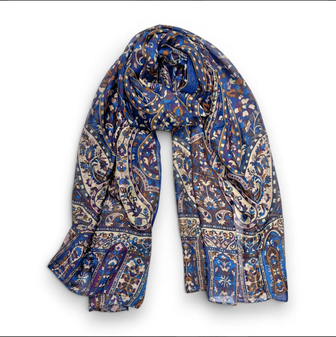 Big Paisley Modal Scarf
