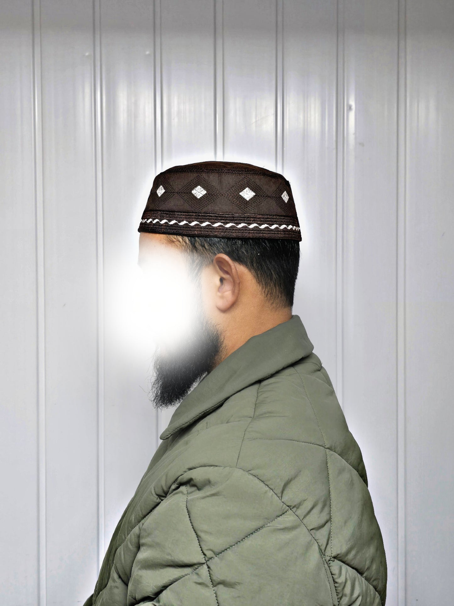 Men Islamic Skull Topi / Hat For Prayer Hat