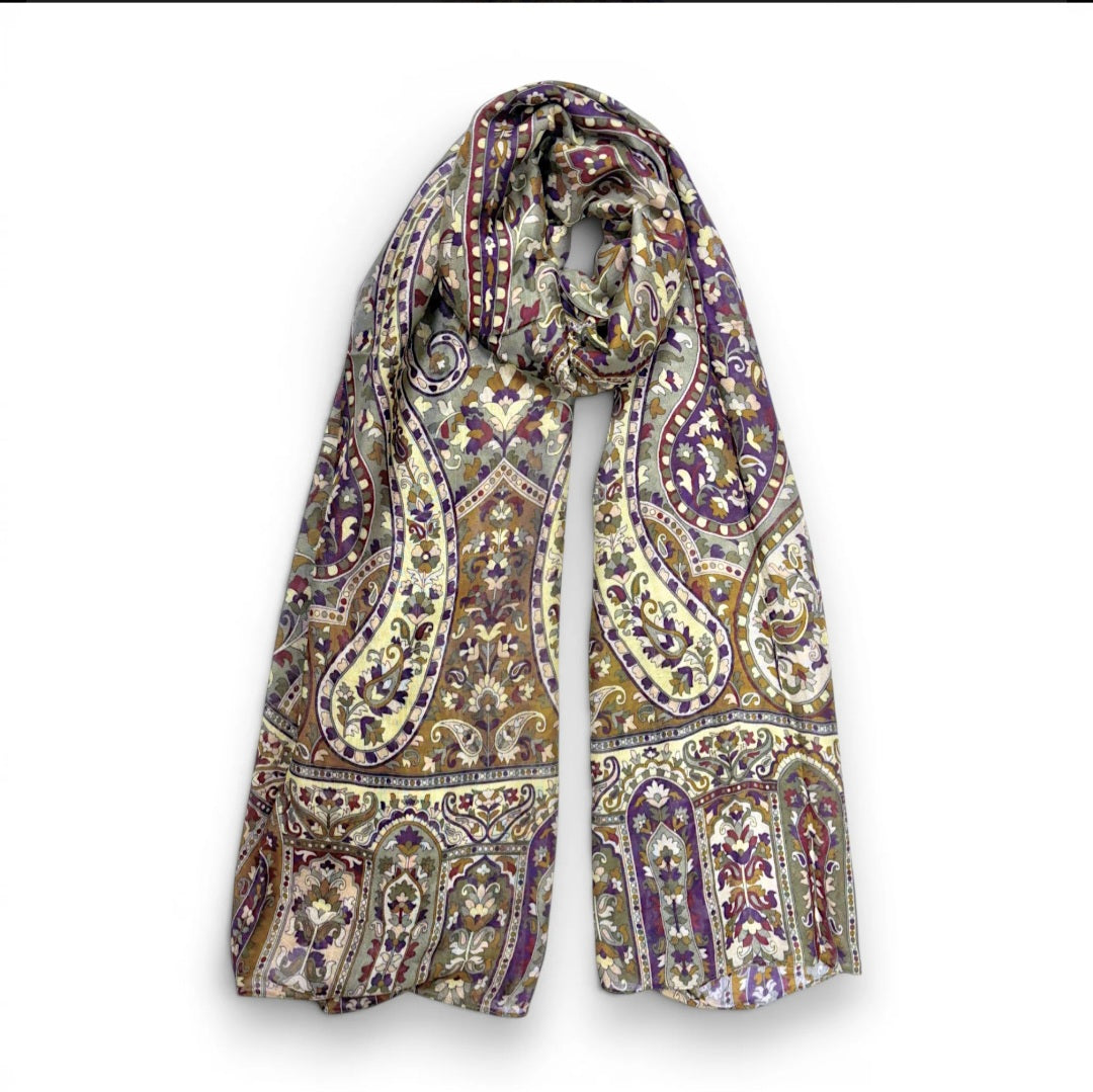 Big Paisley Modal Scarf