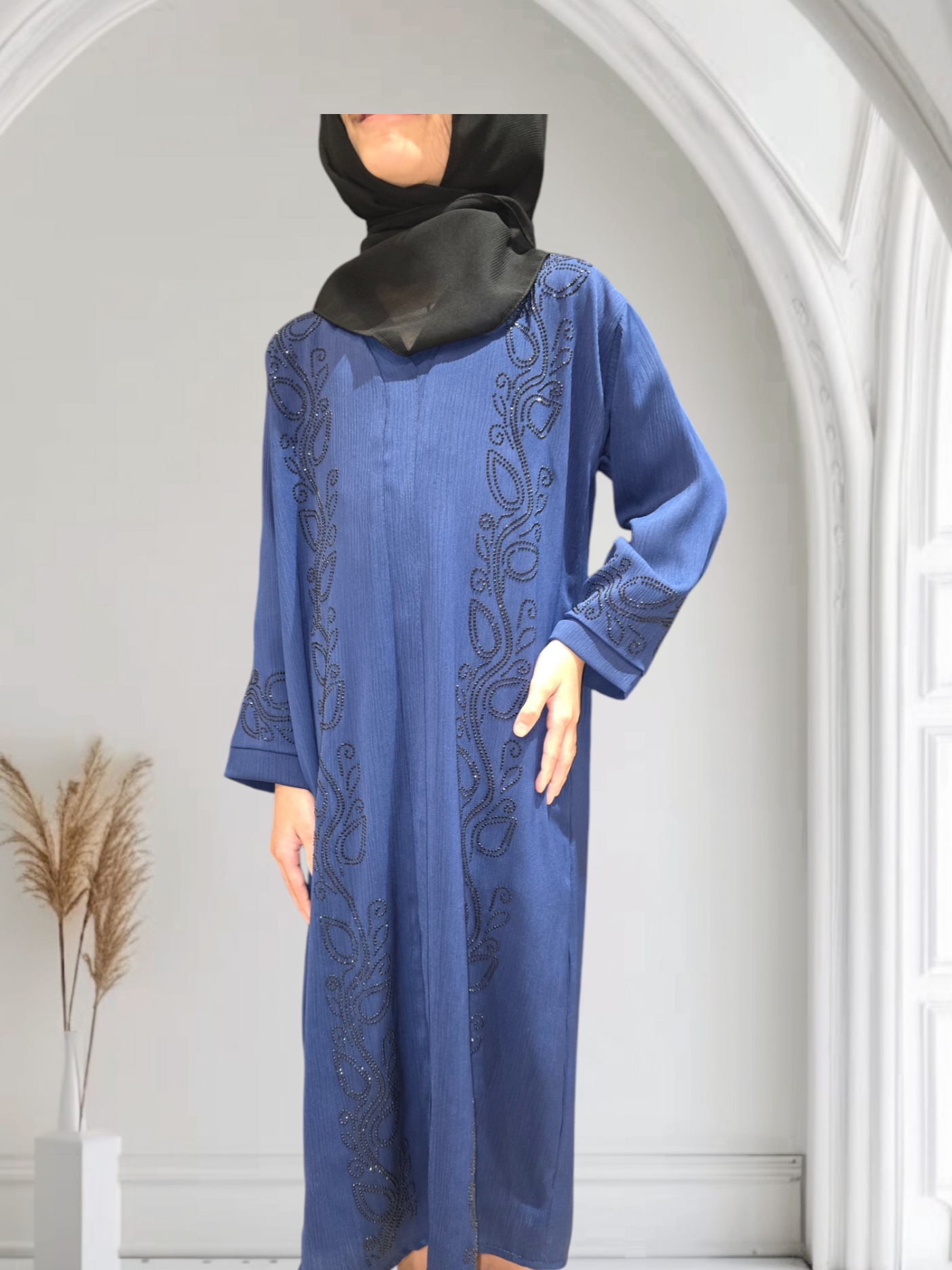 Fatiisa Kids Abaya with scarf  Eid and Ramadan collection