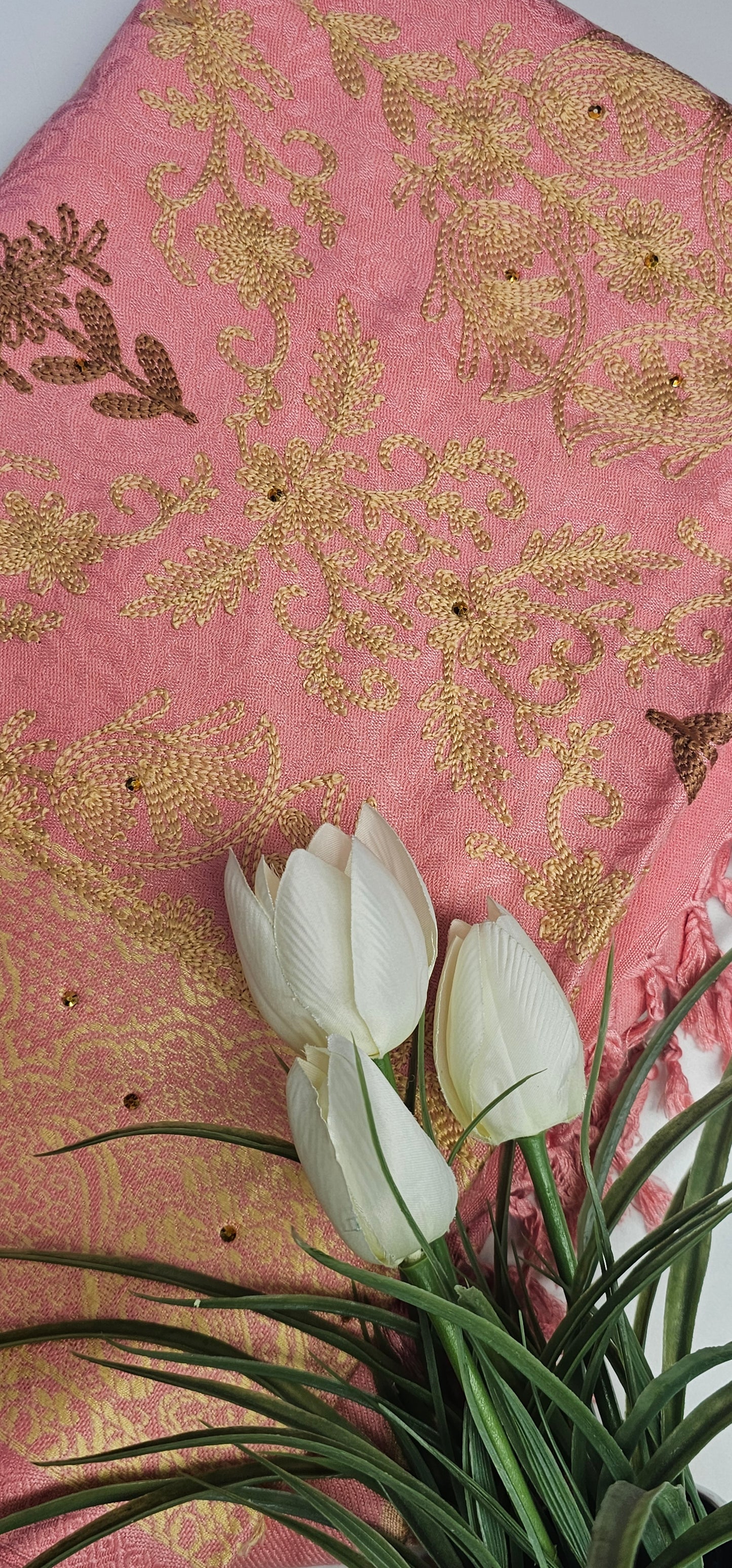 Premium Kashmiri Shawl – 215cm x 10cm