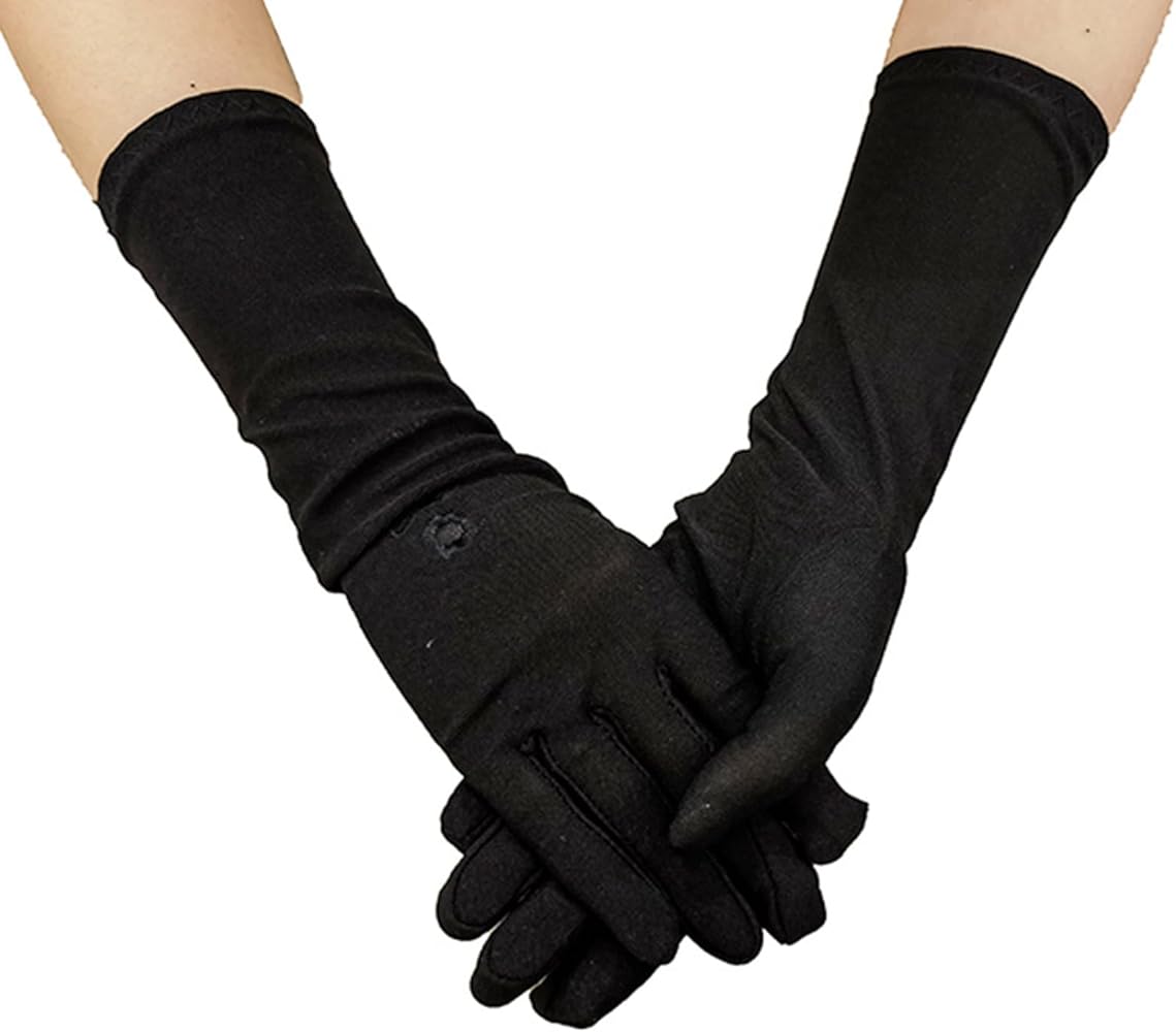 Premium Black Modest Islamic Gloves