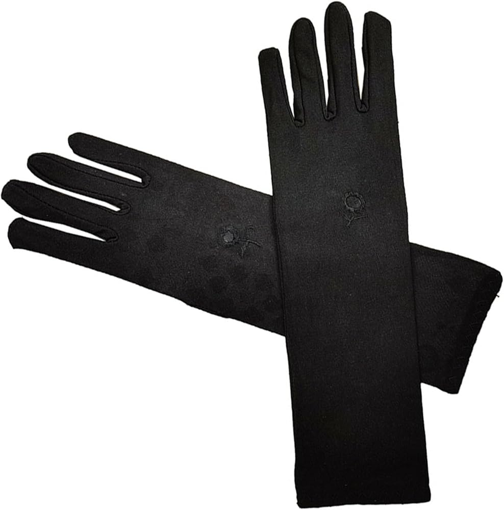 Premium Black Modest Islamic Gloves